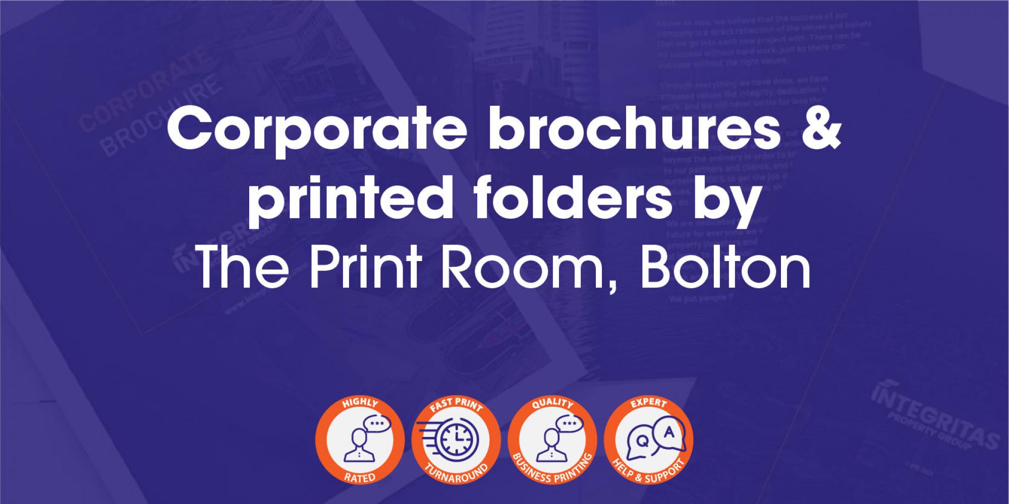 In a digital world, printed brochures and folders help you and your business to stand out.