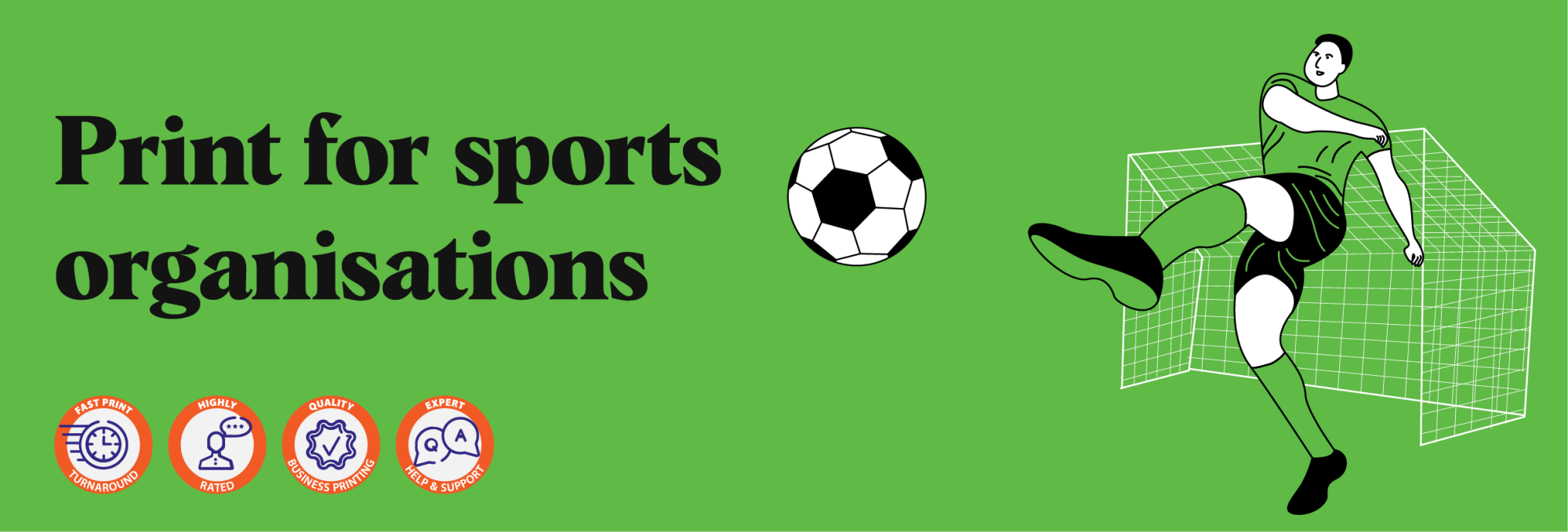 Print for sports organisations