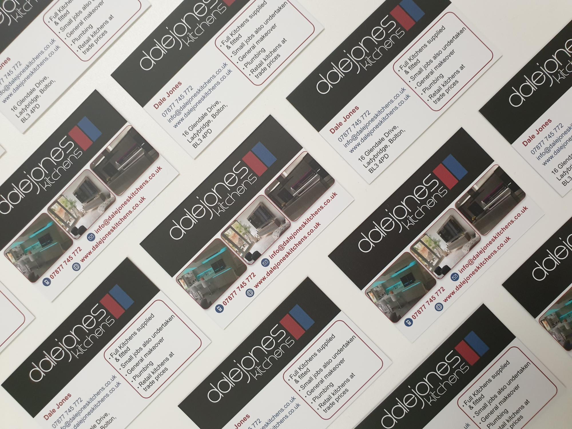 Quality, sleek & professional business cards for Bolton, Bury & Greater Manchester businesses 