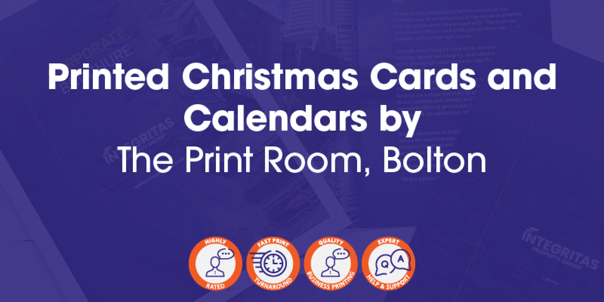 Printed calendars, diaries, planners & greeting cards from The Print Room, Bolton