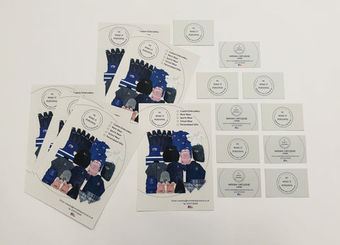 A5 flyers & business cards for new start-up business